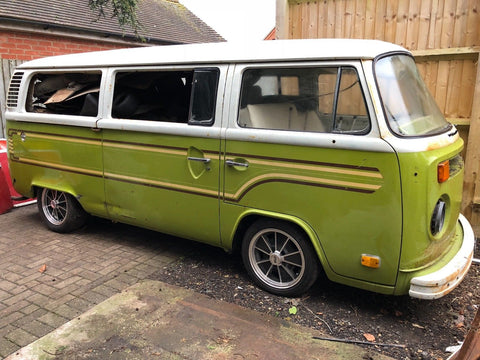 1976 VW Bay window Camper Bus Original Paint