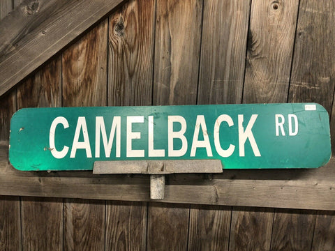 American Street Sign Camelback Road