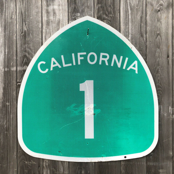 California Highway 1 Road Sign Pacific Coast Highway