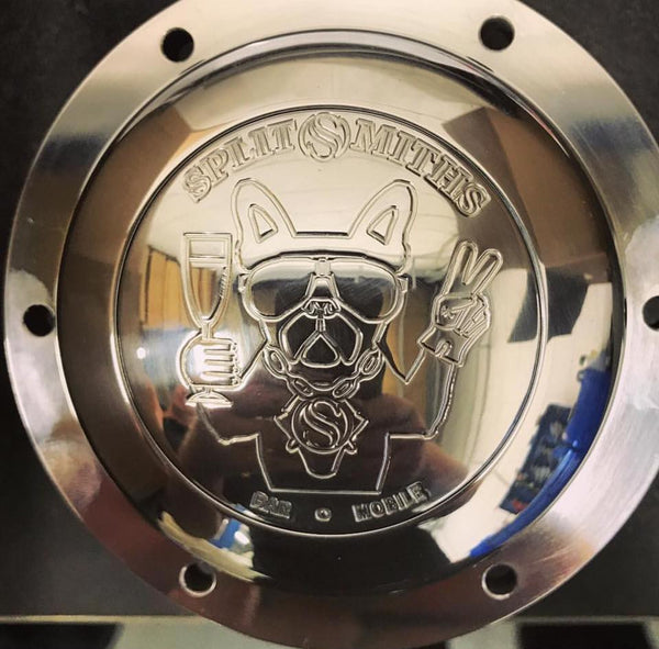 Custom/Personalised Engraved Horn Push