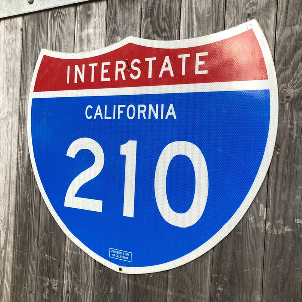 California Interstate 210 Road Sign
