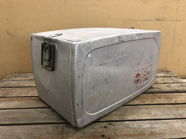 Coca Cola Aluminium Cool Box 1960s