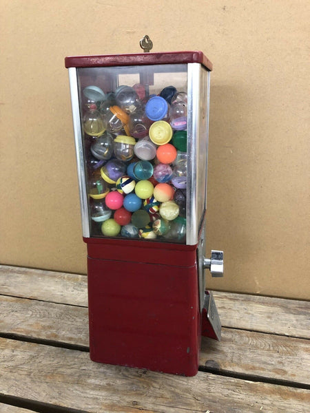Oak Gumball Machine
