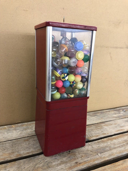 Oak Gumball Machine