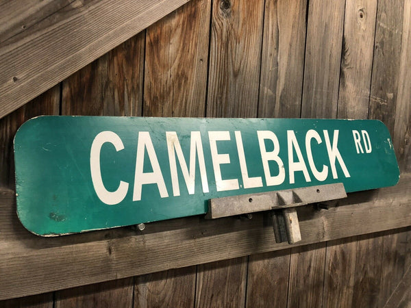 American Street Sign Camelback Road