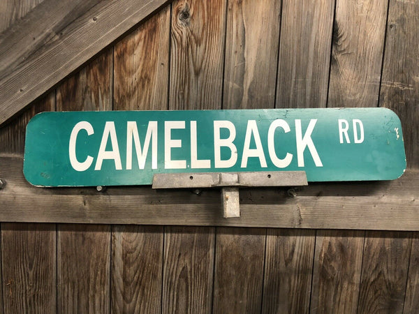 American Street Sign Camelback Road