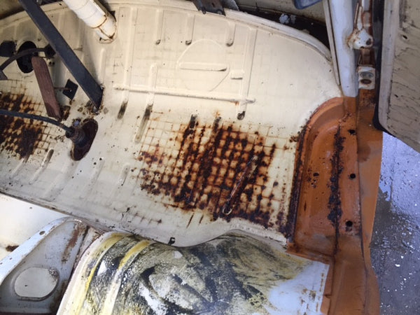 1978 VW Bay window Camper Bus Project Tin Top