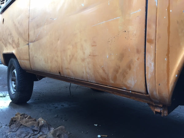 1978 VW Bay window Camper Bus Project Tin Top