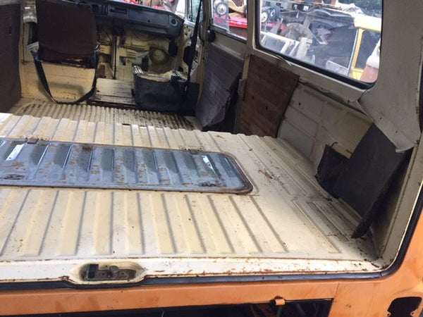 1978 VW Bay window Camper Bus Project Tin Top