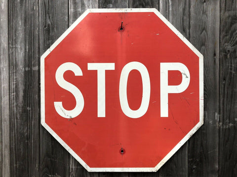 American Stop Sign