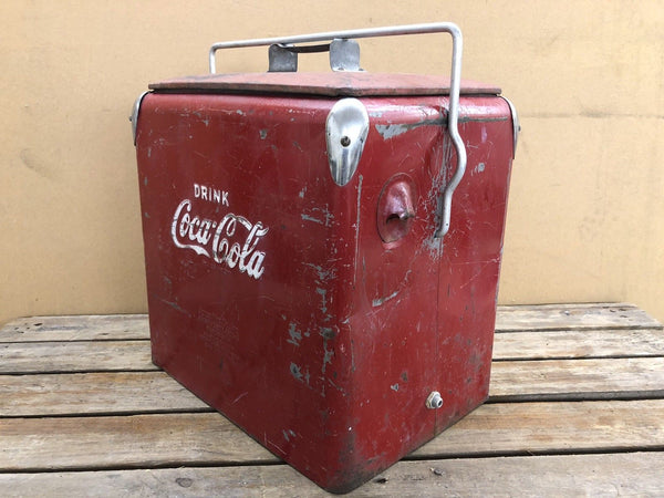 Coca Cola Cool Box 1950s Genuine