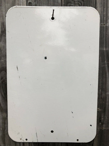 American No Parking Road Sign