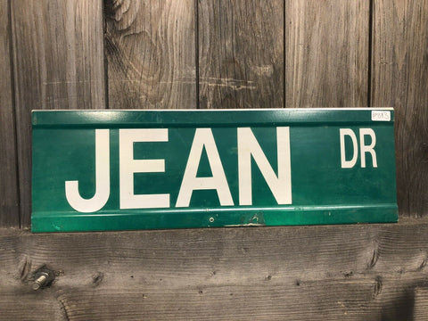 American Street Sign Jean Drive
